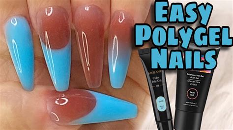 Cute Simple Polygel Nails : Easiest polygel nails ever | how to polygel ...