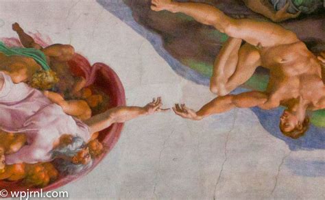 the hand of god michelangelo