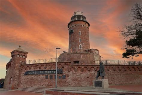 Kolobrzeg, Poland May 24, 2020: Lighthouse in Kolobrzeg Editorial Photo ...