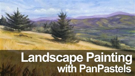 How to Use PanPastels - Landscape Painting - YouTube