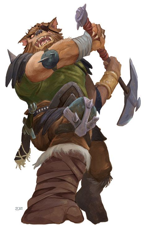 Mosk, líder dos bugbears no Esconderijo Marcarrubra. | Dungeons and ...