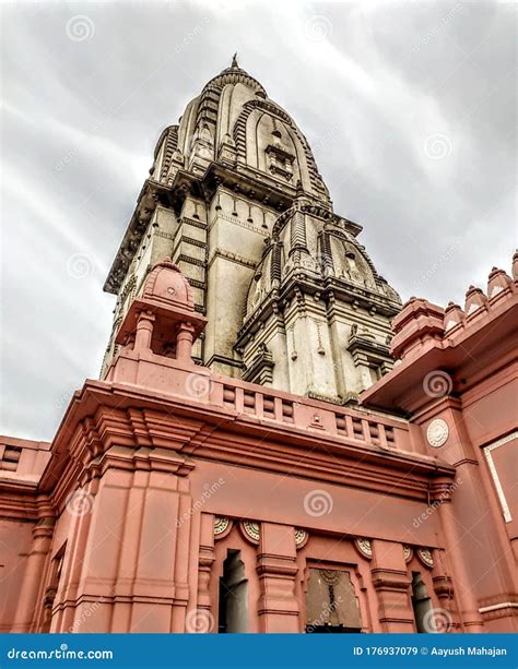 Small Architecture Hindu Temple in India Stock Image - Image of brick ...