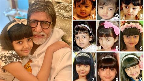 How Aaradhya Bachchan grew up. Amitabh Bachchan tells us on her 9th ...