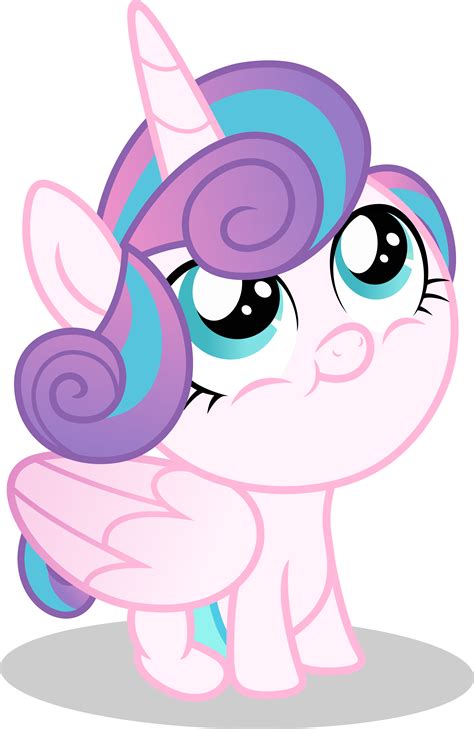 Mlp Fim Flurry Heart (happy) vector by luckreza8 on DeviantArt