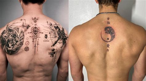 Details 85+ back tattoos for men simple latest - in.coedo.com.vn