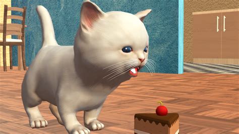 Kitten Home Adventure Craft Simulator 3D: Crazy Kitty Cat Evolution ...