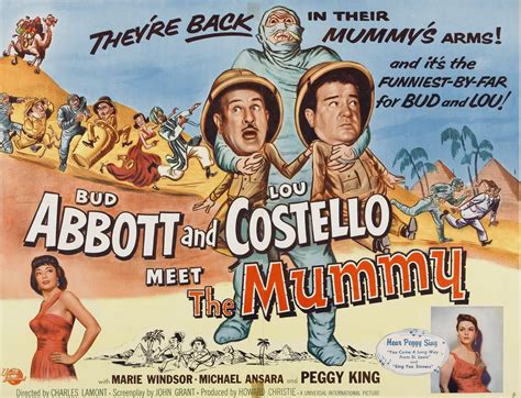 The History of Horror Cinema: ABBOTT AND COSTELLO MEET THE MUMMY (1955)