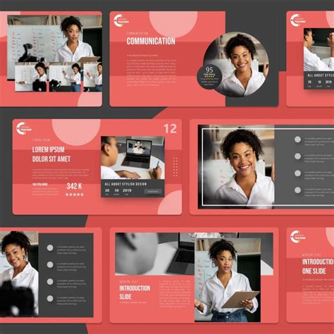 English Teacher Powerpoint Template – MasterBundles