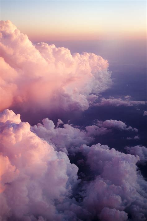 Sunset from above | Cloud wallpaper, Wallpapers sky, Aesthetic wallpapers