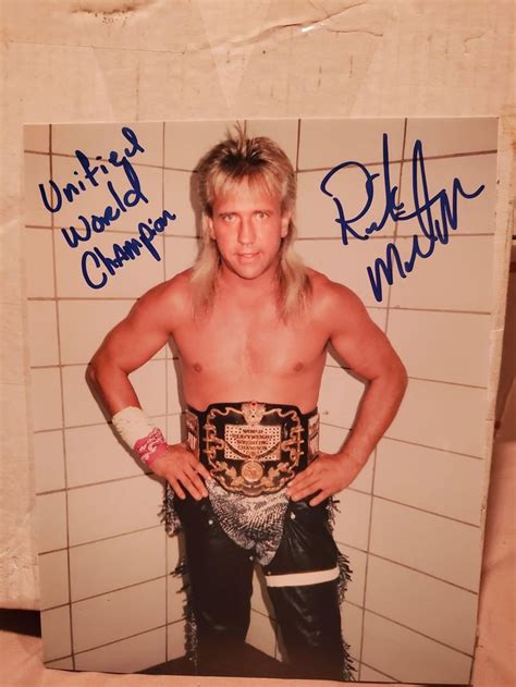 Ricky Morton, when he was Unified World Champion (Memphis territory ...