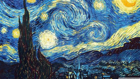 Vincent Van Gogh the Starry Night Desktop Wallpapers - Top Free Vincent ...