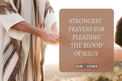 The Strongest 4 Prayers for Pleading The Blood of Jesus