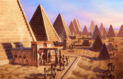 History of the Nubian Pyramids at Meroë :: Behance