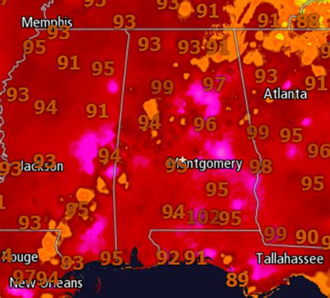 Hot Saturday Afternoon : The Alabama Weather Blog