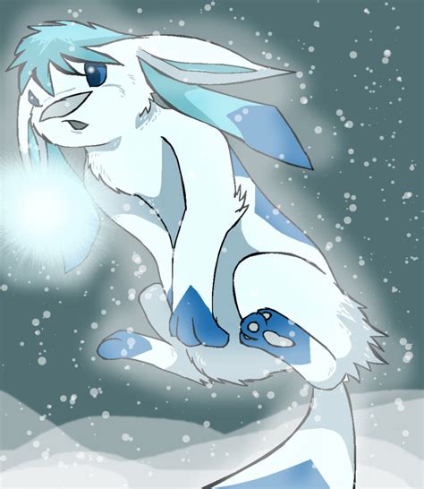 Shiny Glaceon by The-Rare-Candy on DeviantArt