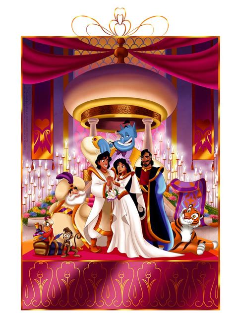 *ALADDIN & JASMINE's WEDDING ~ | Disney jasmine, Disney princess ...