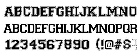 Varsity Font Download Free / LegionFonts