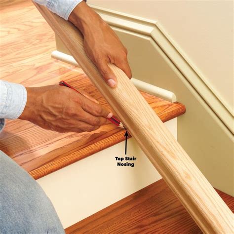 Install A New Stair Handrail Stair Handrail Diy Stairs Handrail ...