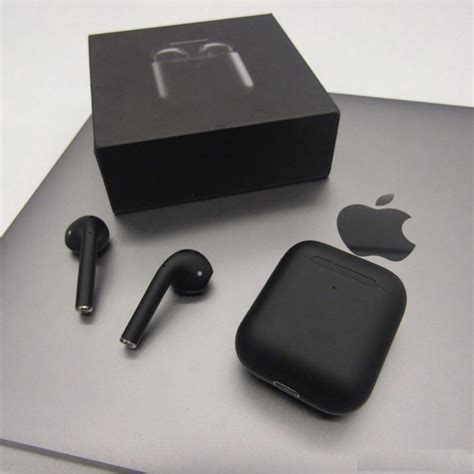 Mate Black Apple Airpods Generation 2 Black (High Copy) - Global Telecom