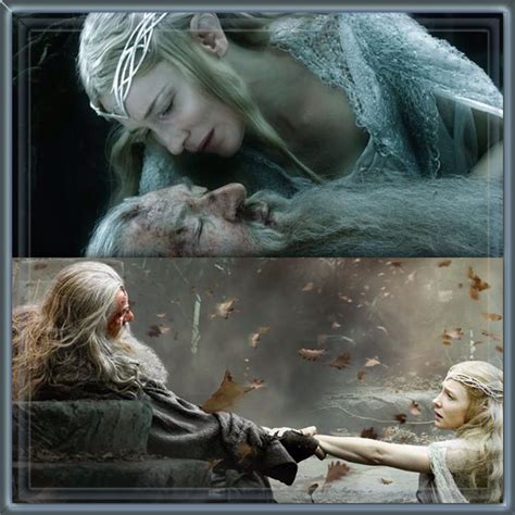 Gandalf and Galadriel | The hobbit movies, The hobbit, Jrr tolkien