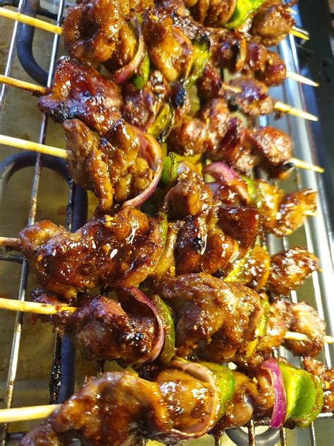 Grilled gizzard - AfricanFoodies.com