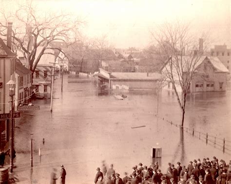 The Great Flood of 1886. By William F. Hanna | by Old Colony History ...