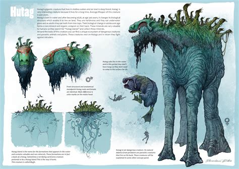 ArtStation - Hutag creature