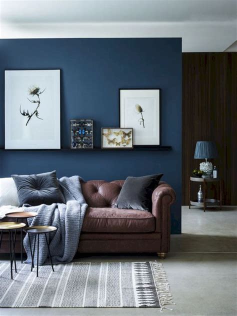 5 Best Beautiful Navy And Brown Living Room Ideas — Freshouz Home ...