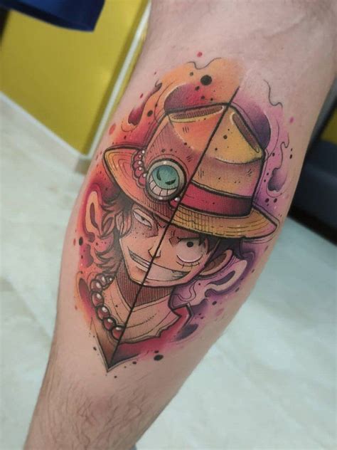 Luffy Hat Tattoo