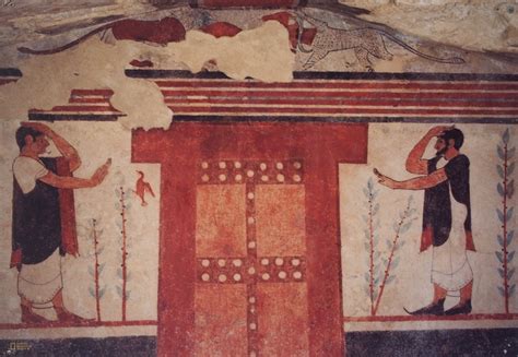 Italy: the painted Etruscan tombs of Tarquinia- perhaps Italy’s most ...