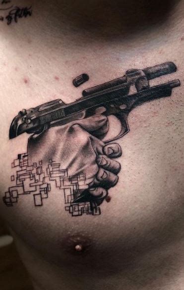 55 Gun Tattoos - Tattoo Designs & Ideas - Tattoo Me Now