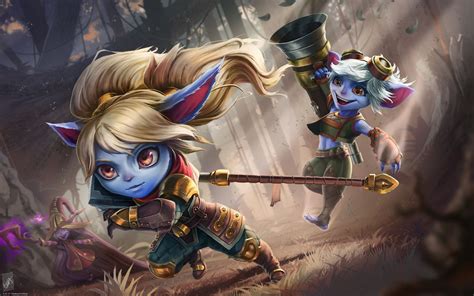 Poppy, Tristana, Lulu. by TheMaestroNoob Lol League Of Legends, League ...