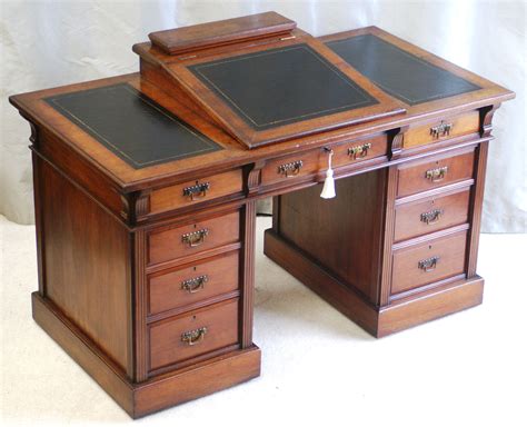 Fine Antique Dickens Writing Desk c 1890 by Bulstrode of Cambridge ...