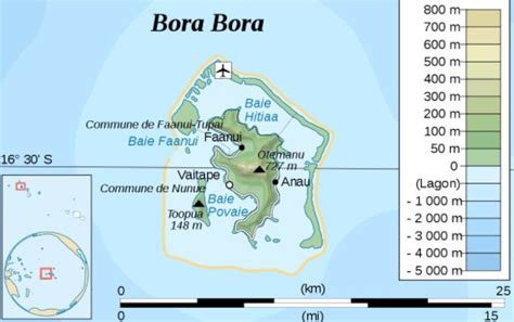 Where’s Bora Bora Located on the World Map? | AlfinTech Computer