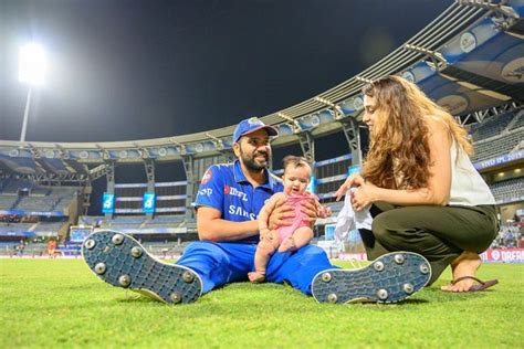 See | Rohit Sharma shares cute picture of daughter Samaira playing with ...