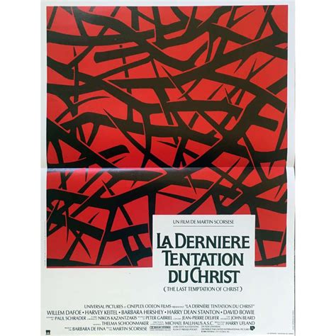 THE LAST TEMPTATION OF CHRIST Movie Poster 15x21 in.