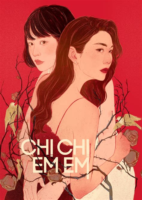 Chị Chị Em Em Illustration story on Behance