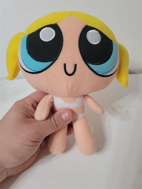 Vintage 90s Toy Powerpuff Girls Doll Bubbles Plush Stuffed ...