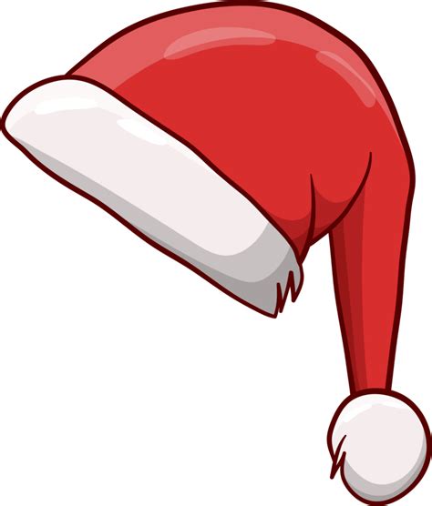 Santa hat clipart design illustration 9399583 PNG