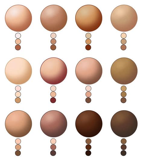 DRS Skin Colour Swatches by DeathRattleSnake on deviantART | Skin color ...