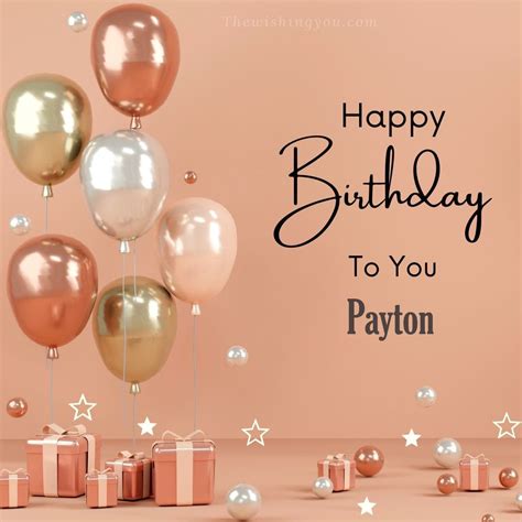 100+ HD Happy Birthday Payton Cake Images And Shayari