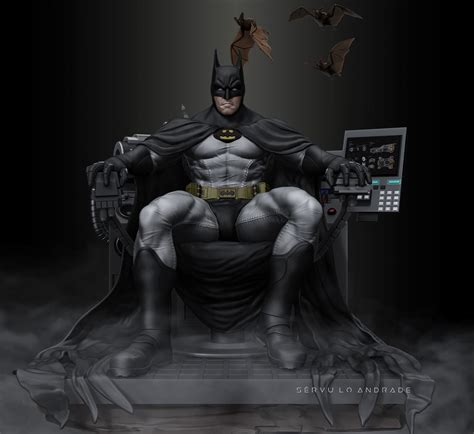 ArtStation - Batman 3D printing for collectibles