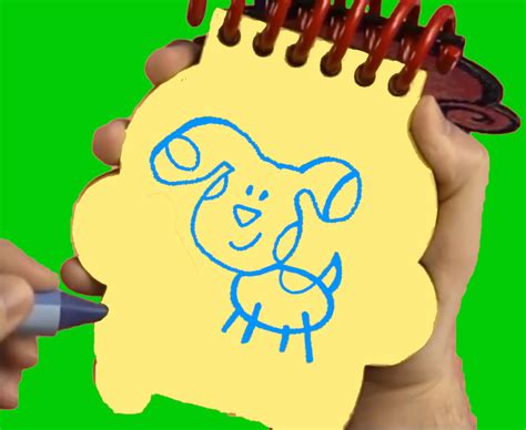 Blue S Clues Drawing 3 Clues Season 4 2022