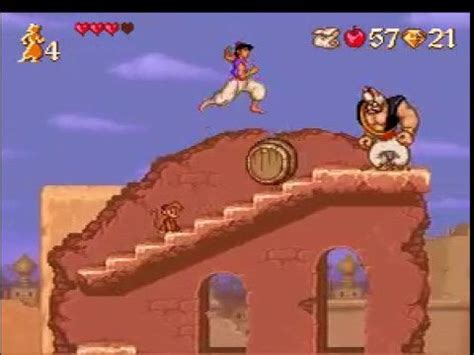 Disney's Aladdin SNES 1993 GamePlay HD Super Nintendo - YouTube ...