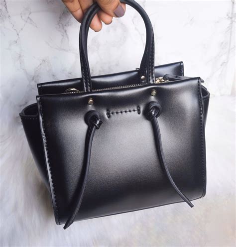 Zara Knotted Mini City Bag - Glam O' Sphere