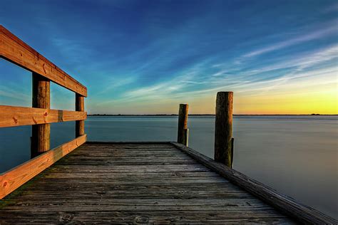 Dock at Sunset Photograph by Mike Whalen - Fine Art America