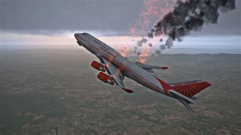 AIRINDIA 747 Crash in Pakistan - YouTube