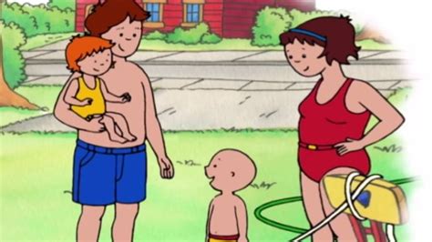 Funny Animated cartoons for Kids | Caillou goes to the beach | Cartoon ...