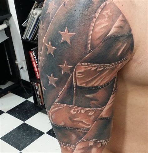 Pin by E B on Tattoos | American flag tattoo, Flag tattoo, Tattoos