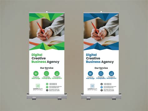 Corporate Roll-Up Banner on Behance